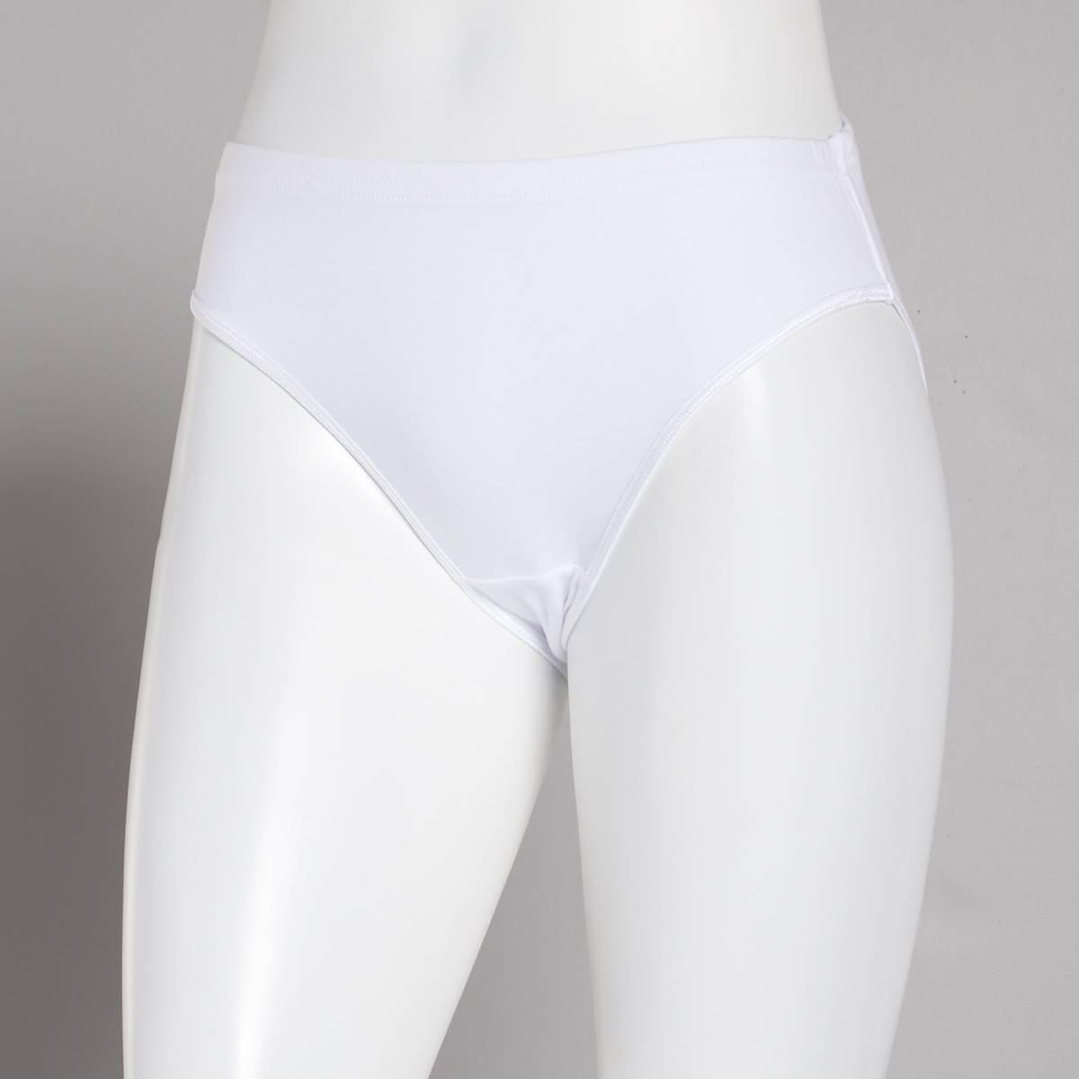 Womens Rene Rofe High Cut Panties 142779-WHT