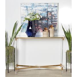 9th & Pike® Acrylic Accent Table