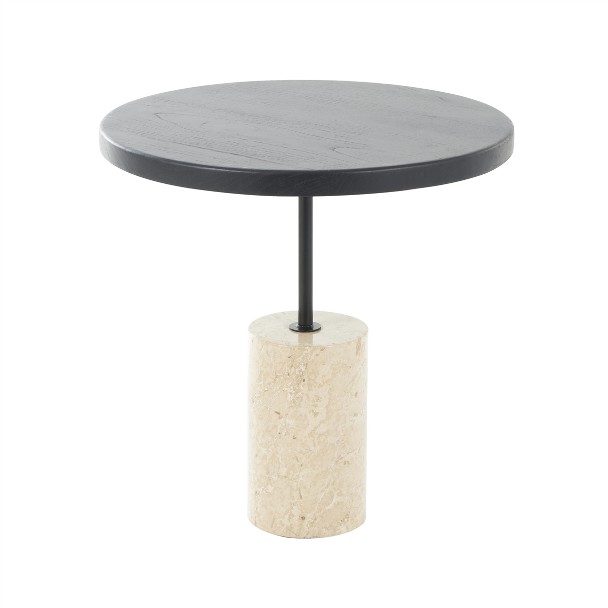 9th & Pike® Modern Black Wood Accent Table