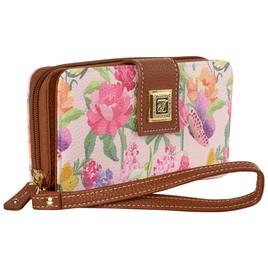 Womens Stone Mountain Le Beau Jardin Zip Around Wallet