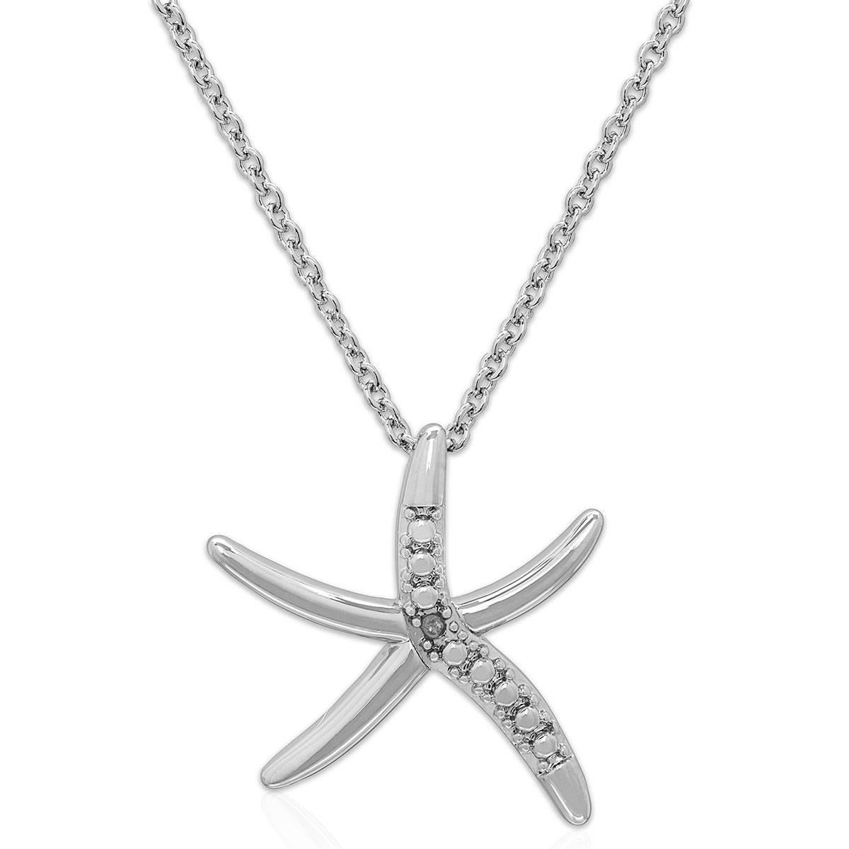Accents by Gianni Argento Diamond Accent Starfish Pendant
