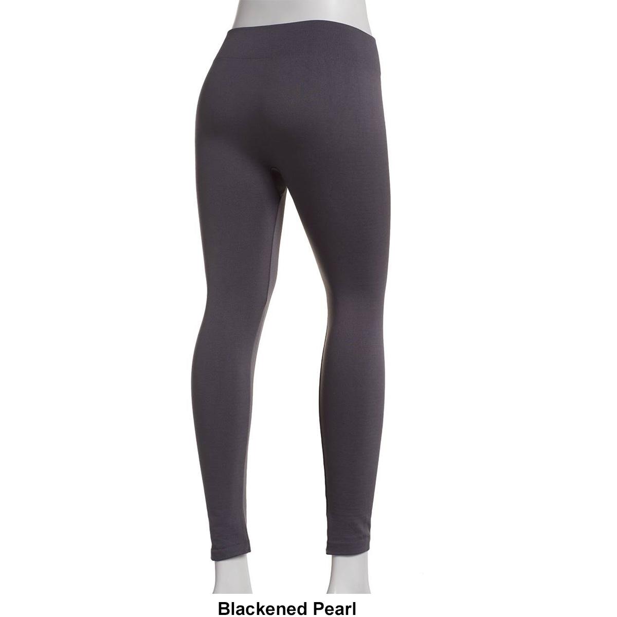 Petite Runway Ready Basic Fleece Lined Solid Leggings