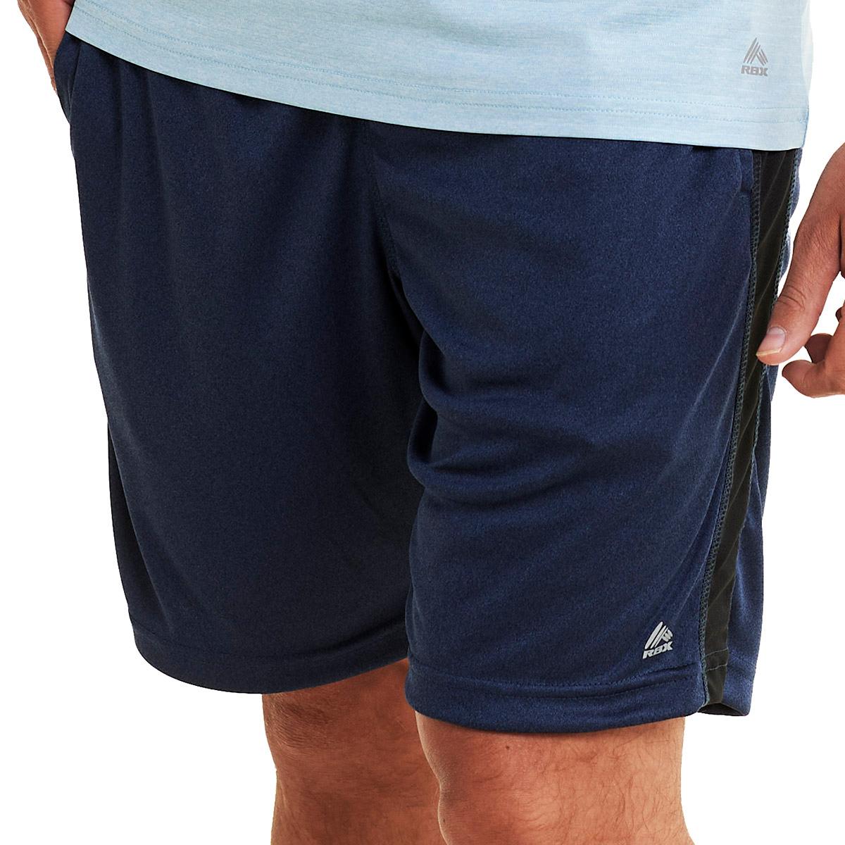 Mens RBX Mesh Space Dye Shorts with Jacquard Back