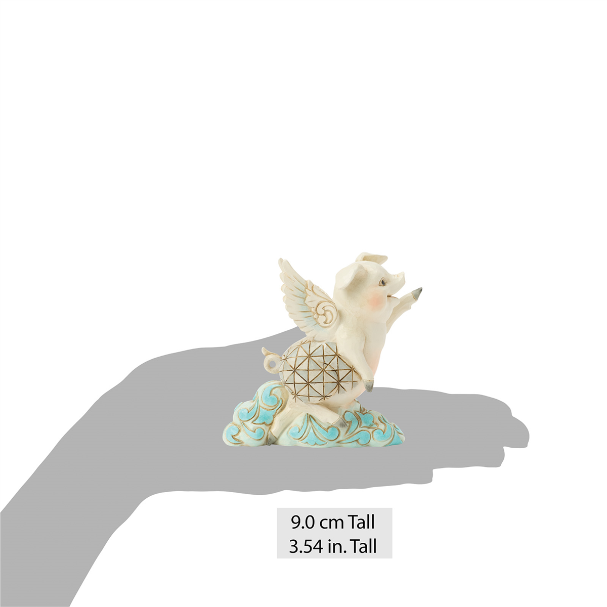 Jim Shore Heartwood Creek Flying Pig Mini Figurine
