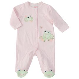 Baby Girl (NB-9M) Little Me Frog Friends Footie Sleeper