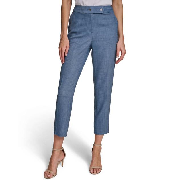 Womens Calvin Klein Modern Fit Slim Dress Pants