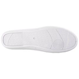 Womens Ashley Blue Twin Gore Flag Canvas Slip Ons