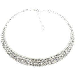 Rosa Rhinestones Crystal Collar Necklace