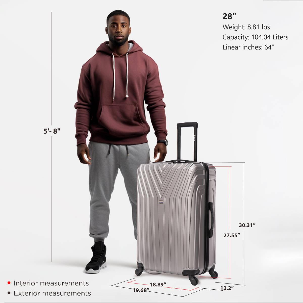 InUSA Vasty Lightweight Hardside Spinner 28in. Luggage
