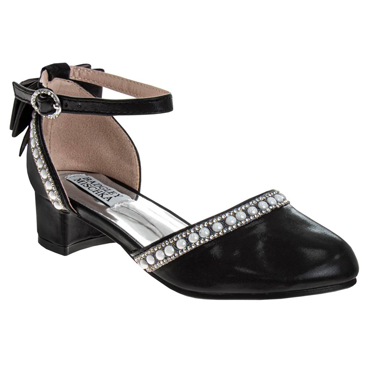 Little Girls Badgley Mischka Slingback Dress Pumps