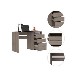 FM FURNITURE Louisiana Computer Desk w/ 3 Drawers