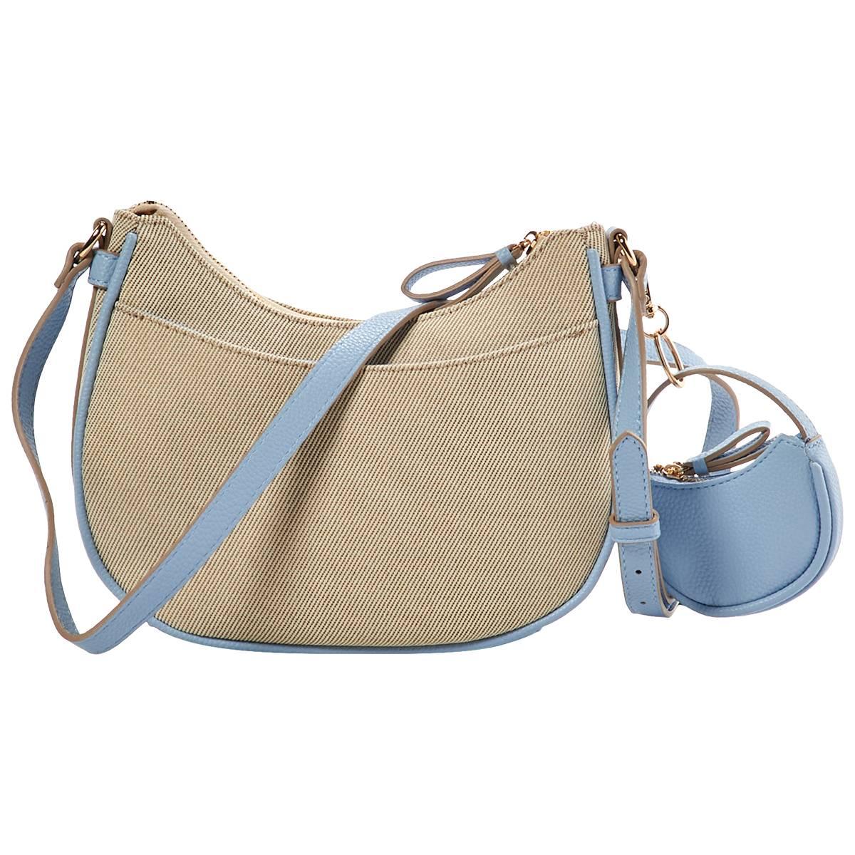 Nanette Lepore Sheena Twill Crescent Crossbody