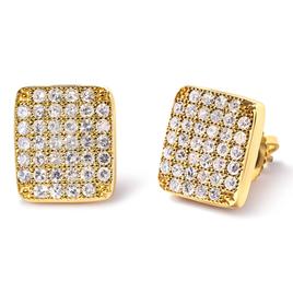 Haus of Brilliance 14kt. Gold 1/2ctw. Diamond Cluster Earrings