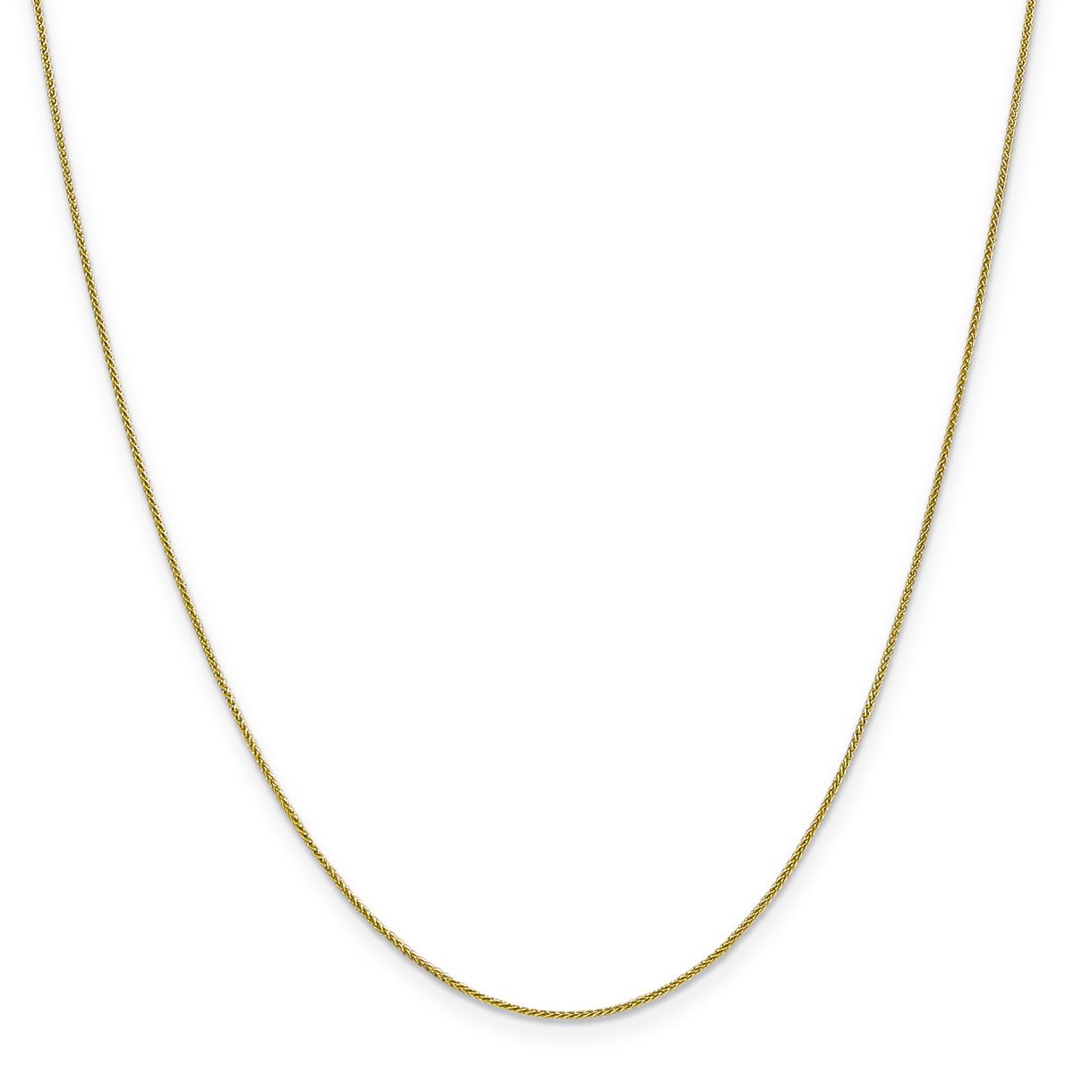 Gold Classics(tm) 10kt. 0.80mm 20in. Spiga Chain Necklace