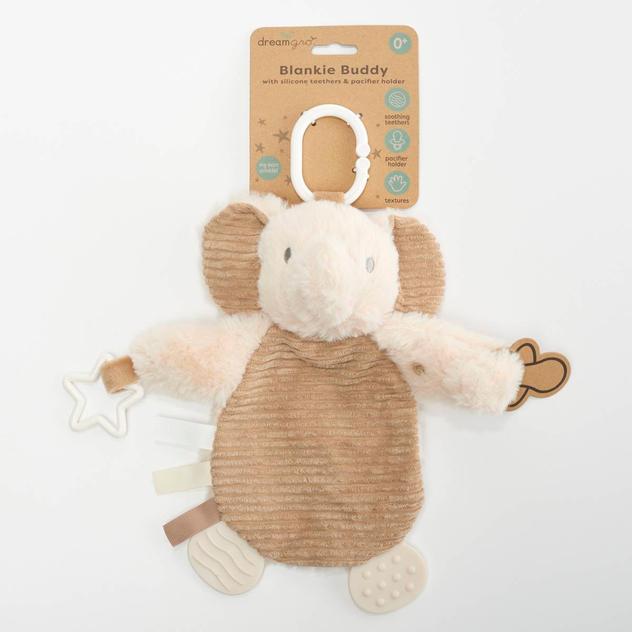dreamgro™ Elephant Blankie Buddy Stroller Toy