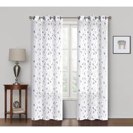 Addison 2pk. Sheer Grommet Curtains