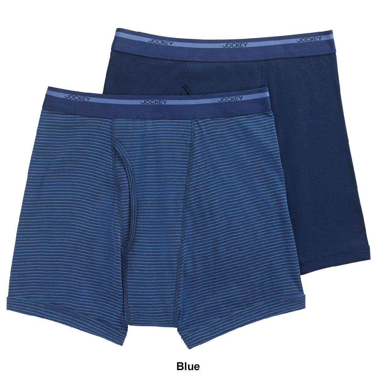 Mens Big Jockey® 2pk. of Classic Full Rise Boxer Briefs
