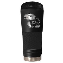 NCAA Kansas Jayhawks Powder Coated Stainless Steel Tumbler