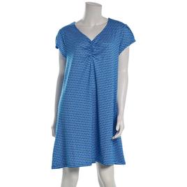 Womens Ellen Tracy Short Sleeve Geometric Nightgown