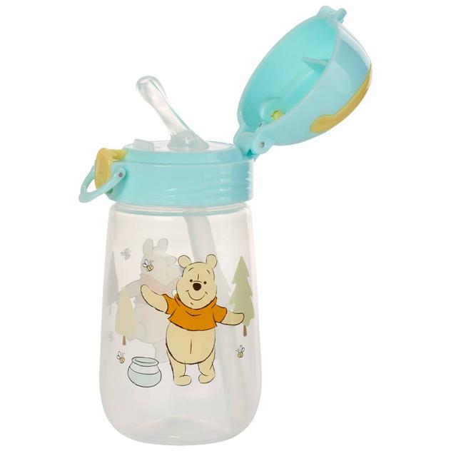 Baby Unisex Disney Pooh Pop-Up Straw Cup with Lock