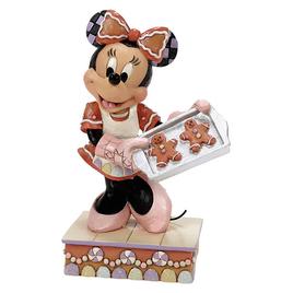 Jim Shore Disney Traditions Minnie w/ Cookies Christmas Figure