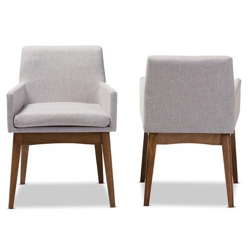 Baxton Studio Nexus Dining Armchairs - Set of 2