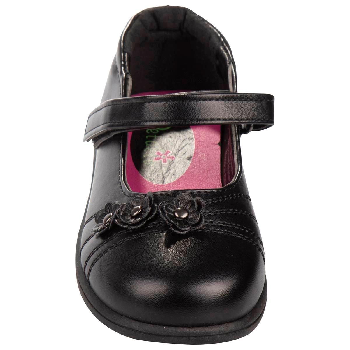 Little Girls Petalia® Floral Details Mary Jane Flats