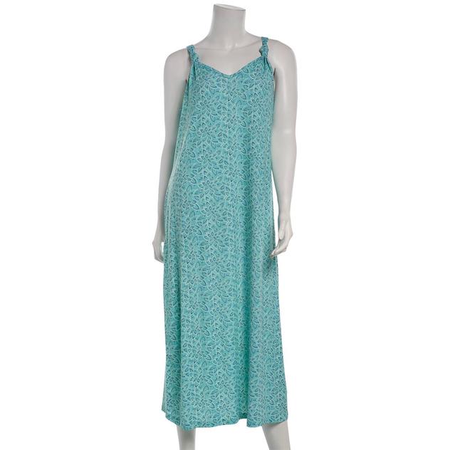Womens MUK LUKS® Floral Geometric Knotted Strap Nightgowns