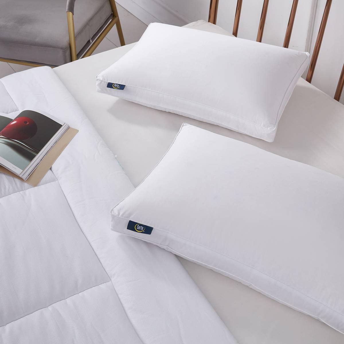 Serta® Firm 233TC European Down Pillow
