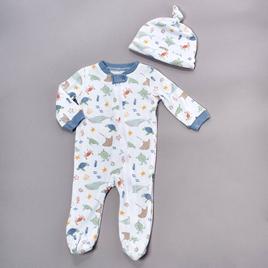 Baby Boy (NB-9M) Kyle & Deena(R) Sea Creature Footie & Hat