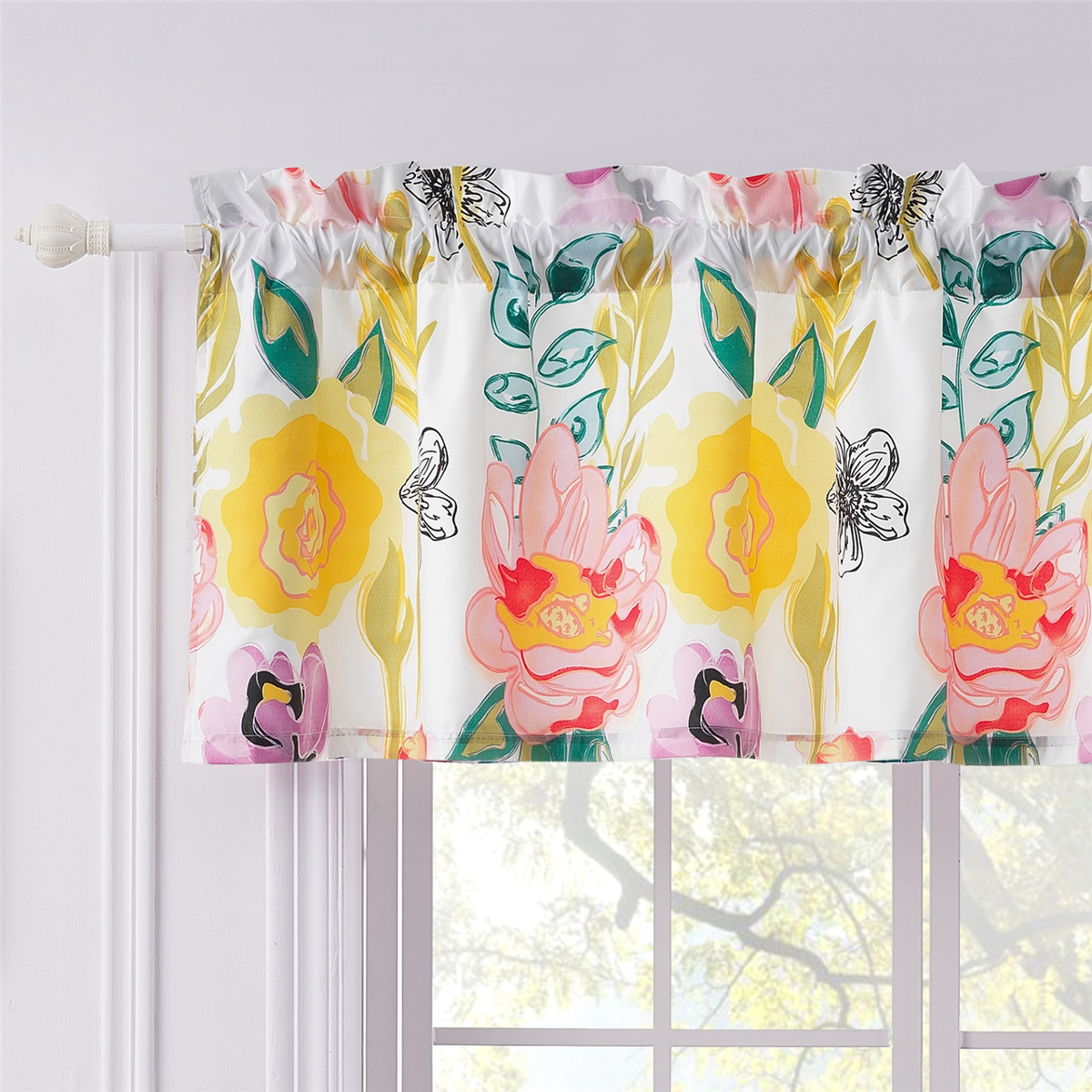 Greenland Home Fashions™ Watercolor Dream Valance - 84x21