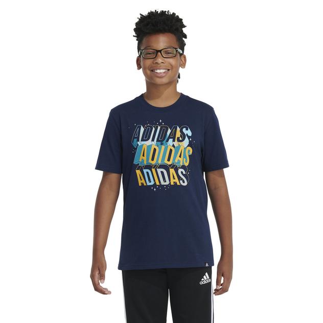 Boys (8-20) adidas® Stack Short Sleeve Tee