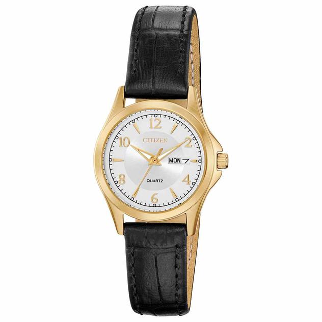 Womens Citizen® Gold-Tone Plated Watch - EQ0593-26A