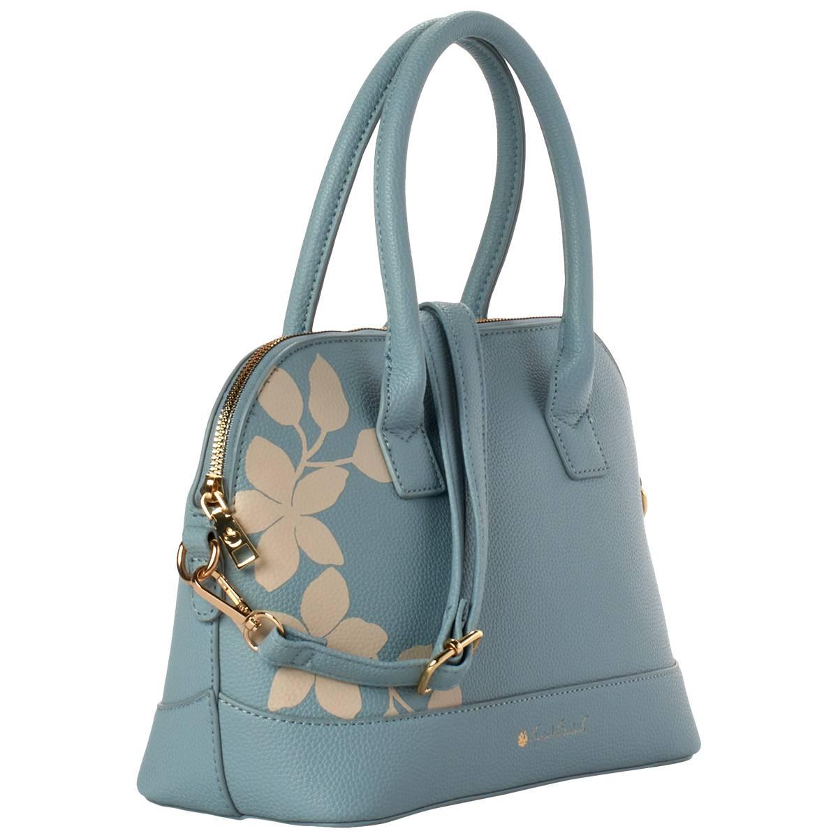 Gloria Vanderbilt Floral Dome Satchel