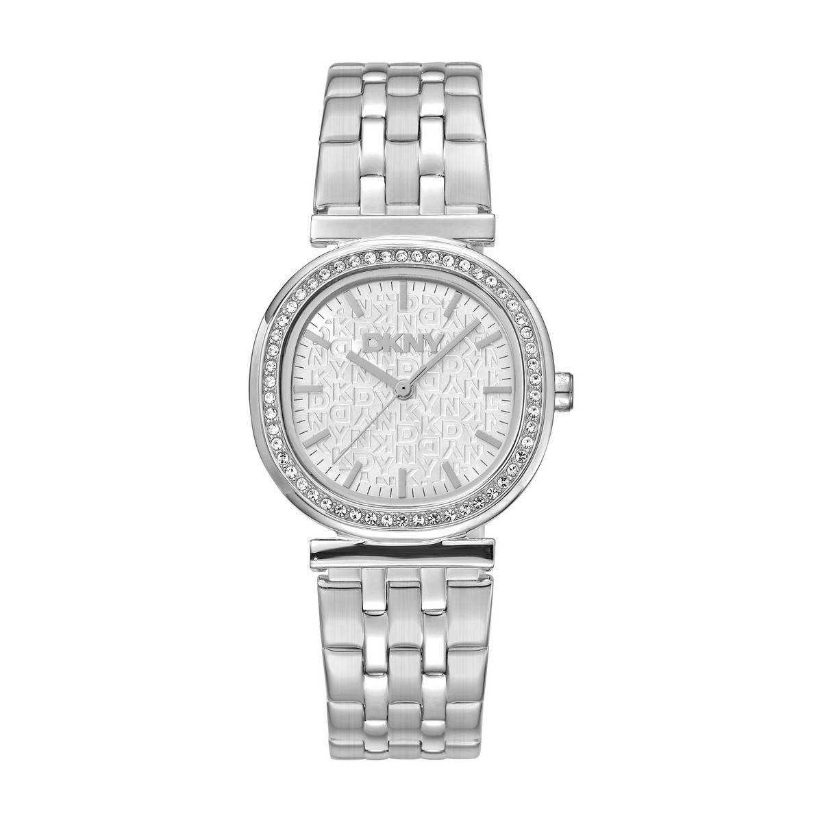 Womens DKNY Crystal Bezel Stainless Steel Watch - DK1L083M0045