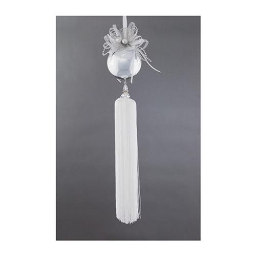 CC Christmas Decor 21in. Silver Ball Christmas Ornament
