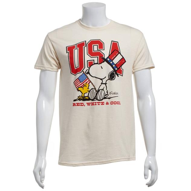 Young Mens Peanuts™ Snoopy USA Graphic Tee