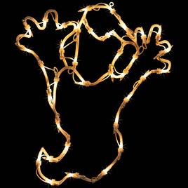 Northlight Seasonal 15in. Ghost Halloween Window Silhouette Decor
