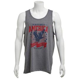 Mens Home of the Brave Freedom & Liberty Graphic Tank Top