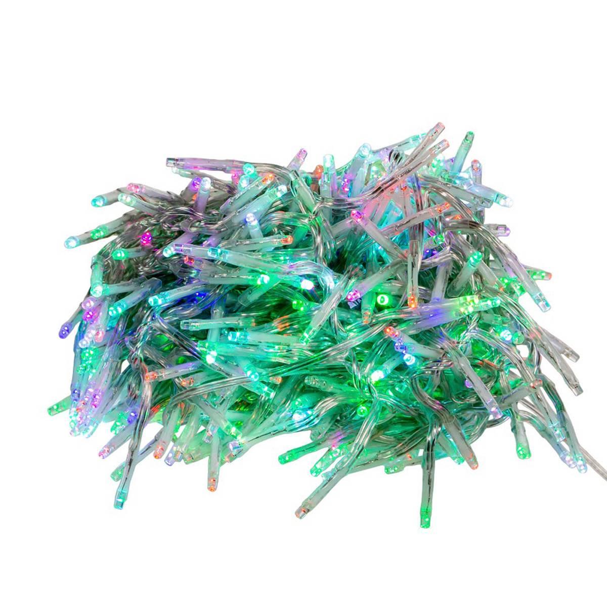 Kurt S. Adler 15.7ft. RGB LED Cluster Garland Christmas Lights