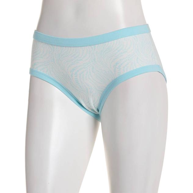 Womens St. Eve Soft Self Binding Hipster Panties 5164053AQUA