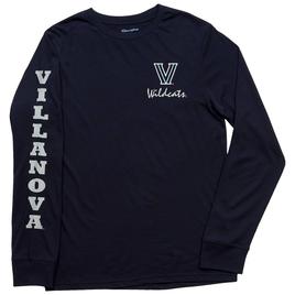 Mens Champion(R) Villanova Long Sleeve Tee