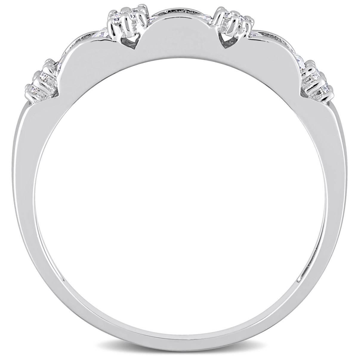 Gemstone Classics™ 2/5kt. Moissanite Baquette Ring