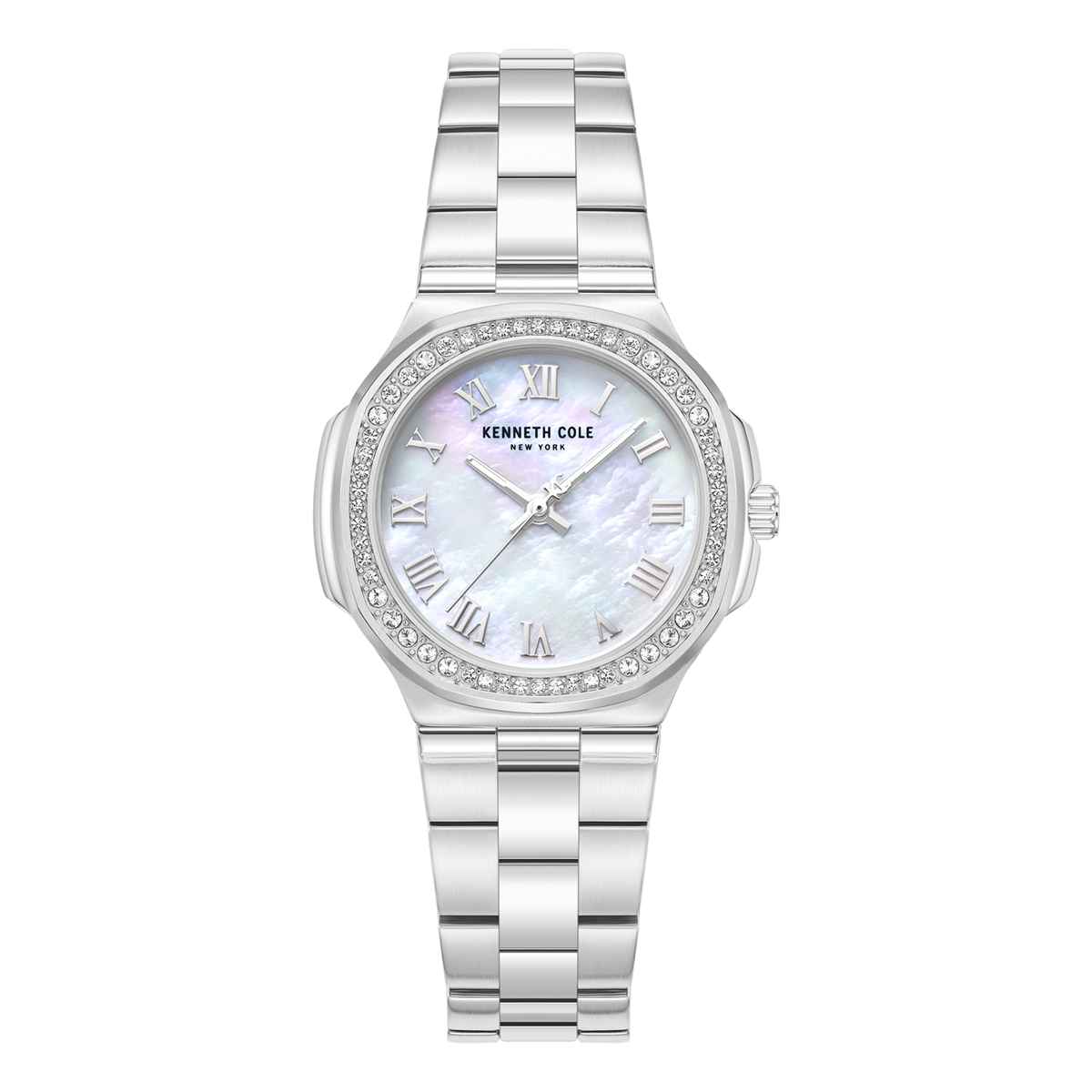 Womens Kenneth Cole New York(R) Classic Silver Watch - KCWLG0088701