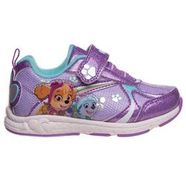 Little Girls Nickelodeon Paw Patrol Red Lights Sneakers