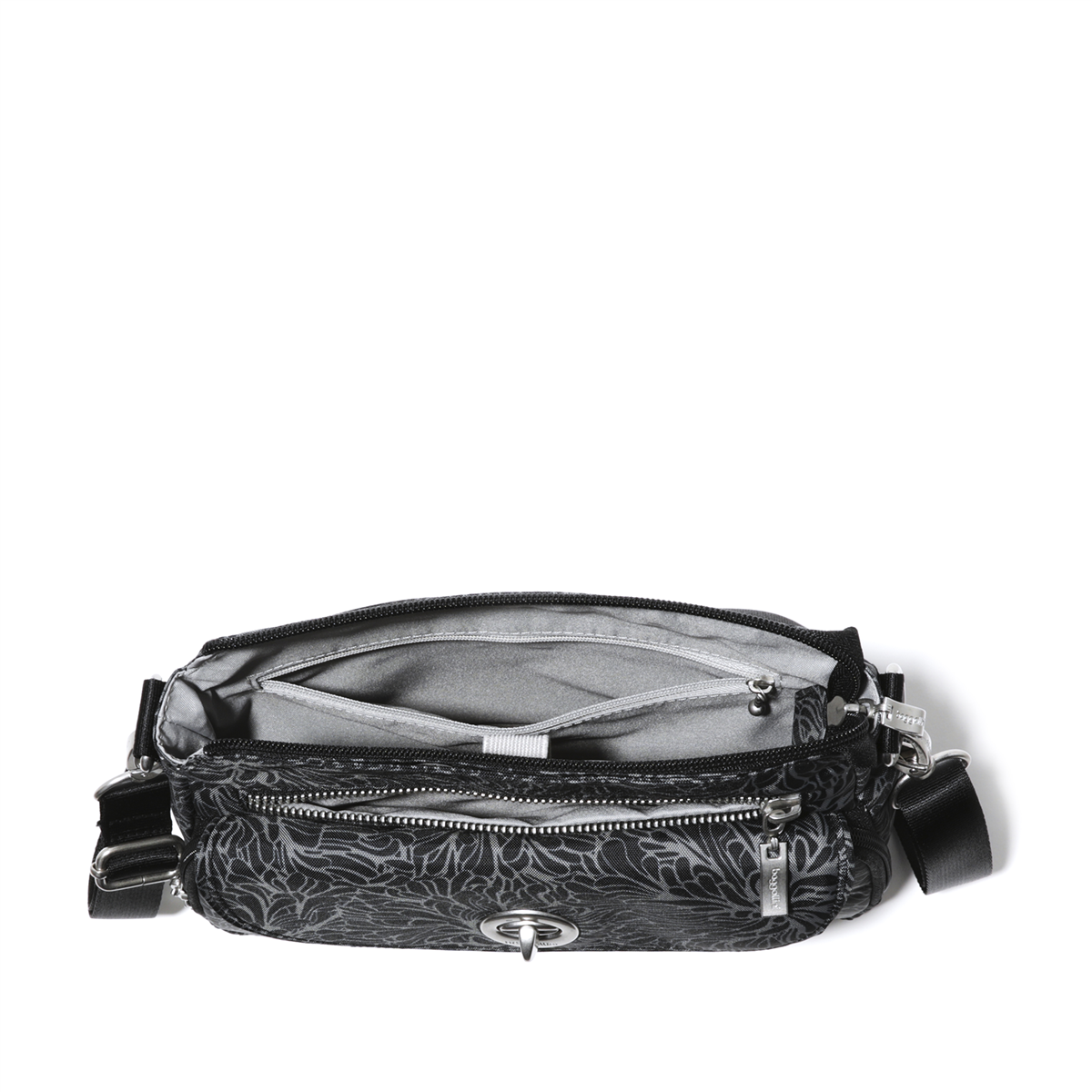 Baggallini Calais Crossbody - Midnight Blossom