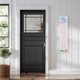 Northlight Seasonal Happy Easter Wooden Porch Sign
