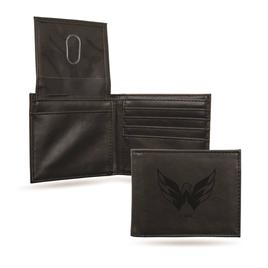 Mens NHL Washington Capitals Faux Leather Bifold Wallet