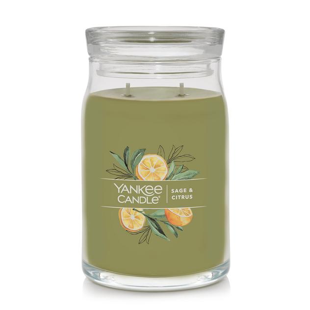 Yankee Candle® 20oz. Signature Sage and Citrus™ Jar Candle