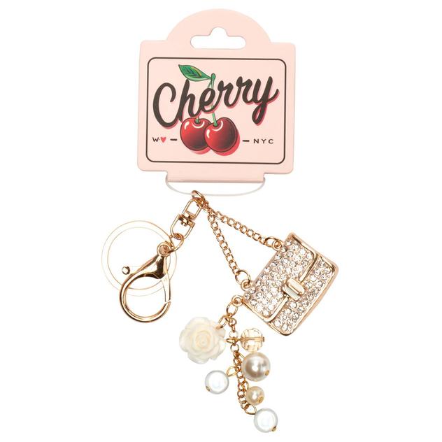 Womens DS Fashion Rhinestone Bag Charm